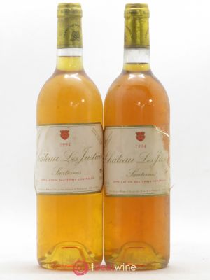 Château les Justices Cru Bourgeois  1994 - Lot of 2 Bottles