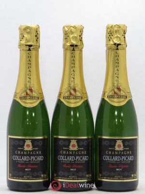 Champagne Collard Picard Cuvée Selection (sans prix de réserve)  - Lot de 3 Demi-bouteilles