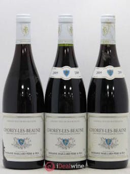 Chorey-lès-Beaune Maillard et Fils (Domaine) (no reserve) 2009 - Lot of 3 Bottles