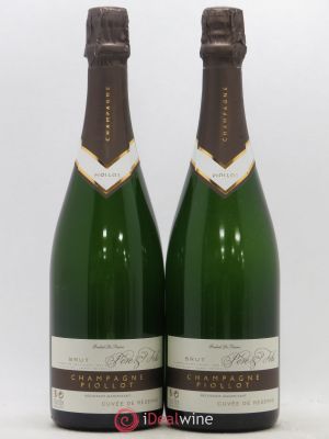 Champagne Piollot Cuvée de Réserve (sans prix de réserve)  - Lot de 2 Bouteilles