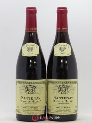 Santenay Clos de Malte Maison Louis Jadot  2010 - Lot of 2 Bottles