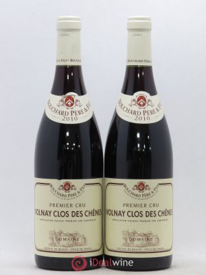 Volnay 1er Cru Clos des Chênes Bouchard Père & Fils  2010 - Lot of 2 Bottles
