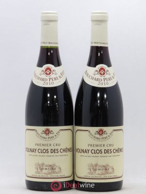 Volnay 1er Cru Clos des Chênes Bouchard Père & Fils  2010 - Lot of 2 Bottles