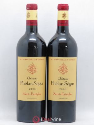 Château Phélan Ségur  2008 - Lot of 2 Bottles