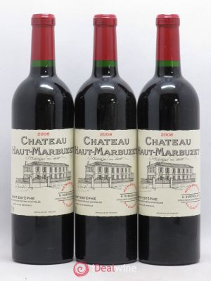 Château Haut Marbuzet  2008 - Lot of 3 Bottles