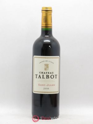 Château Talbot 4ème Grand Cru Classé  2008 - Lot of 1 Bottle