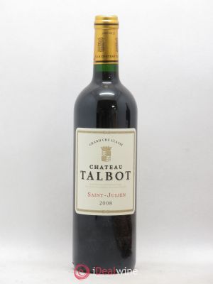 Château Talbot 4ème Grand Cru Classé  2008 - Lot of 1 Bottle