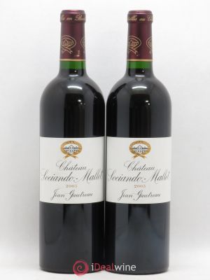 Château Sociando Mallet  2003 - Lot of 2 Bottles