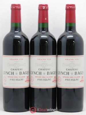 Château Lynch Bages 5ème Grand Cru Classé  2004 - Lot de 3 Bouteilles