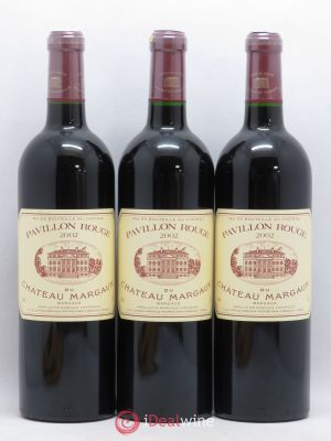 Pavillon Rouge du Château Margaux Second Vin  2002 - Lot of 3 Bottles