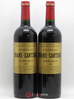 Château Brane Cantenac 2ème Grand Cru Classé  2004 - Lot of 2 Bottles