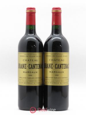 Château Brane Cantenac 2ème Grand Cru Classé  1999 - Lot of 2 Bottles