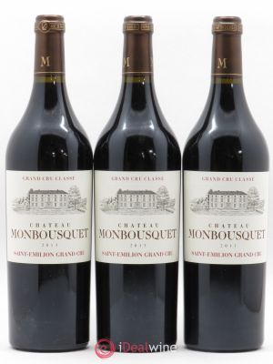 Château Monbousquet Grand Cru Classé  2013 - Lot of 3 Bottles