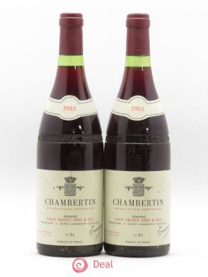Chambertin Grand Cru Jean et Jean-Louis Trapet  1983 - Lot of 2 Bottles