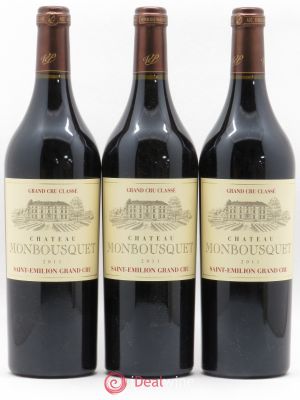 Château Monbousquet Grand Cru Classé  2011 - Lot of 3 Bottles