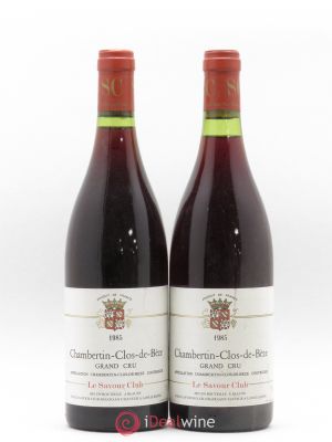 Chambertin Clos de Bèze Grand Cru Savour Club 1985 - Lot of 2 Bottles
