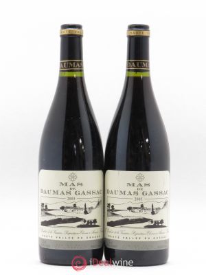 IGP Pays d'Hérault (Vin de Pays de l'Hérault) Mas Daumas Gassac Famille Guibert de La Vaissière 2005 - Lot of 2 Bottles