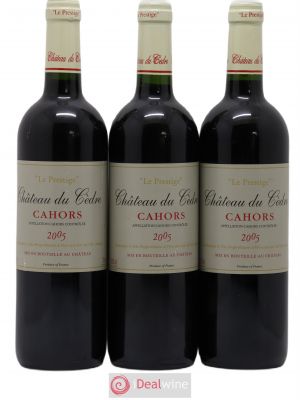 Cahors Le Prestige Château du Cèdre 2005 - Lot of 3 Bottles