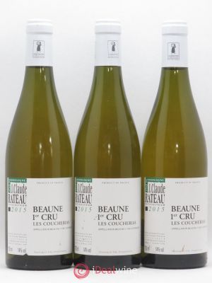 Beaune 1er Cru Les Coucherias Jean Claude Rateau 2015 - Lot of 3 Bottles