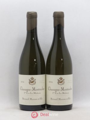 Chassagne-Montrachet 1er Cru La Maltroie Bernard Moreau et Fils (Domaine)  2016 - Lot of 2 Bottles