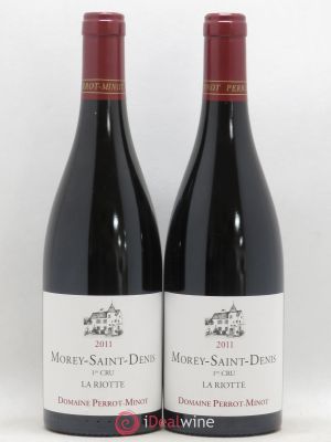 Morey Saint-Denis 1er Cru La Riotte Perrot-Minot Vieilles vignes  2011 - Lot de 2 Bouteilles