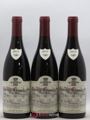 Gevrey-Chambertin 1er Cru Claude Dugat  2015 - Lot of 3 Bottles