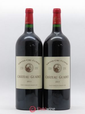 Château Guadet Grand Cru Classé  2013 - Lot de 2 Magnums