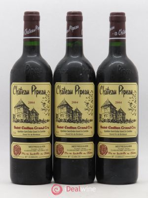 Château Pipeau  2004 - Lot of 3 Bottles