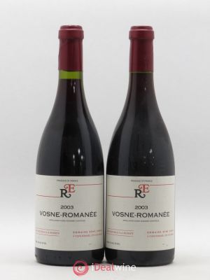 Vosne-Romanée Domaine René Engel - Domaine Eugénie  2003 - Lot of 2 Bottles