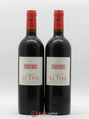 Château le Thil Comte Clary  2005 - Lot of 2 Bottles