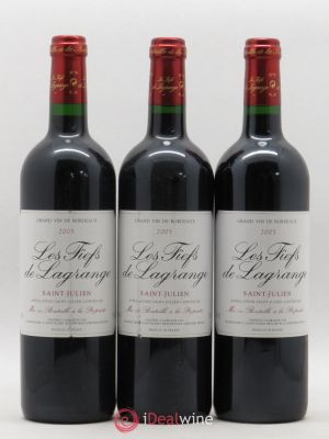 Les Fiefs de Lagrange Second Vin  2005 - Lot of 3 Bottles