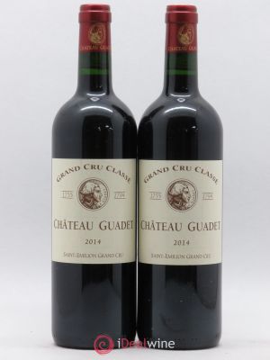 Château Guadet Grand Cru Classé  2014 - Lot de 2 Bouteilles