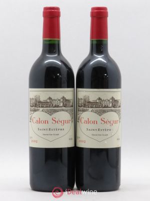 Château Calon Ségur 3ème Grand Cru Classé  2002 - Lot of 2 Bottles