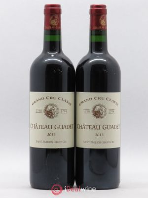Château Guadet Grand Cru Classé  2013 - Lot of 2 Bottles