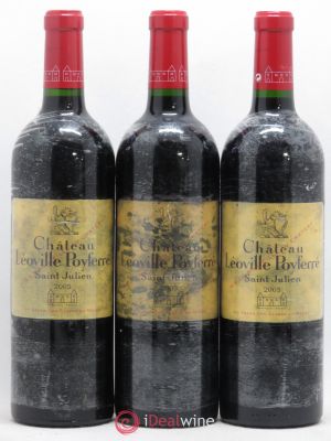 Château Léoville Poyferré 2ème Grand Cru Classé  2005 - Lot of 3 Bottles