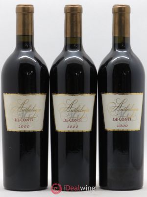 Bergerac Château Tour des Gendres Anthologia Famille de Conti  2000 - Lot of 3 Bottles