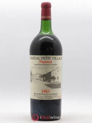 Château Petit Village  1983 - Lot de 1 Magnum
