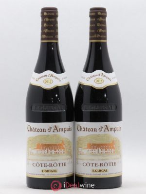 Côte-Rôtie Château d'Ampuis Guigal  2012 - Lot of 2 Bottles