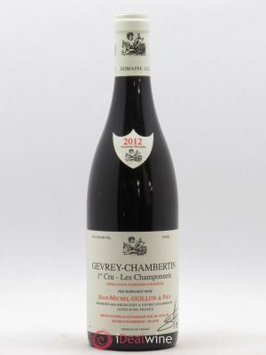 Gevrey-Chambertin 1er Cru Les Champonnets Domaine Guillon 2012 - Lot de 1 Bouteille
