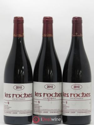 Vin de France Les Roches Lenoir (Domaine)  2010 - Lot de 3 Bouteilles