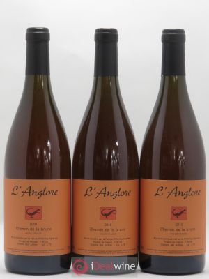 Vin de France Chemin de la brune L'Anglore  2019 - Lot of 3 Bottles