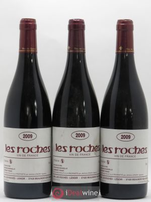 Vin de France Les Roches Lenoir (Domaine)  2009 - Lot de 3 Bouteilles