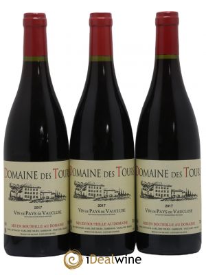 IGP Vaucluse (Vin de Pays de Vaucluse) Domaine des Tours Emmanuel Reynaud  2017 - Lot de 3 Bouteilles