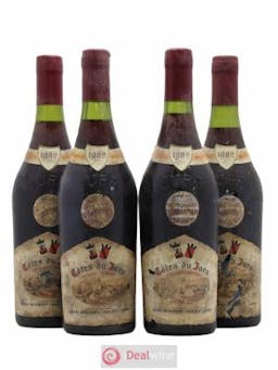 Côtes du Jura Jean Bourdy 1982 - Lot of 4 Bottles