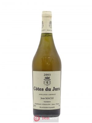 Côtes du Jura Jean Macle  2003 - Lot de 1 Bouteille