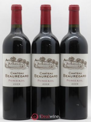 Château Beauregard  2009 - Lot of 3 Bottles
