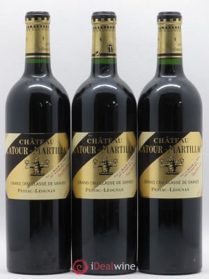 Château Latour-Martillac Cru Classé de Graves  2010 - Lot of 3 Bottles