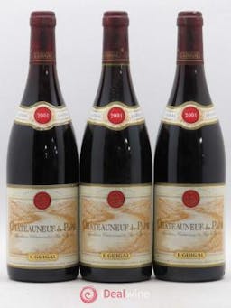 Châteauneuf-du-Pape Guigal  2001 - Lot of 3 Bottles