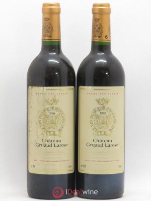 Château Gruaud Larose 2ème Grand Cru Classé  1996 - Lot of 2 Bottles
