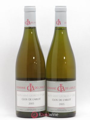Nuits Saint-Georges 1er Cru Clos de l'Arlot Domaine de l'Arlot  2005 - Lot of 2 Bottles